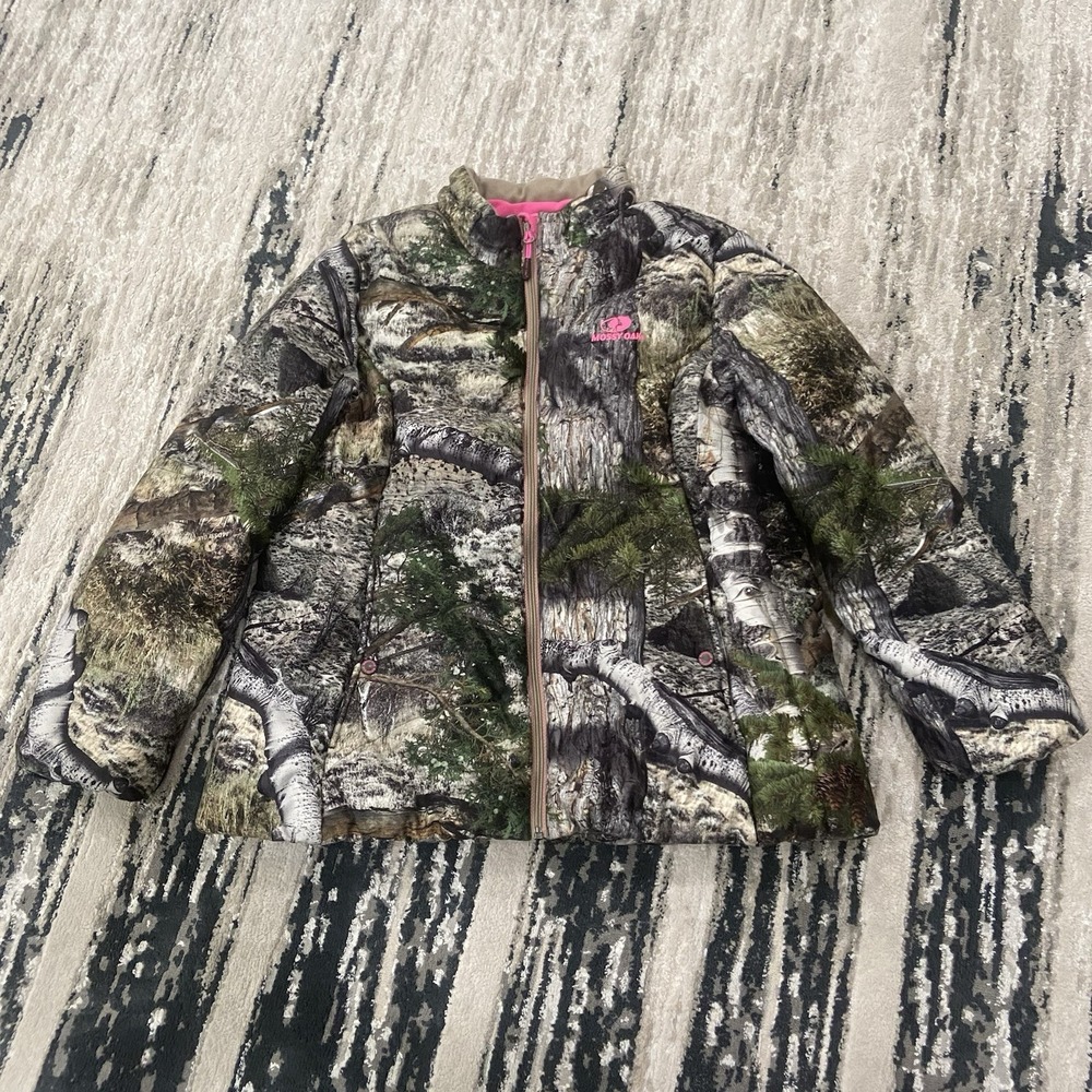 Mossy Oak Jacket 2XL Girls Camo Camouflage Hunting Hunt Outdoors Mountain Coat